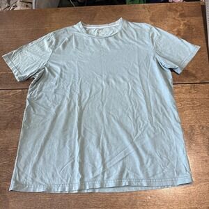 Free Fly T Shirt Mens M Gray Bamboo Crewneck Relaxed Soft Coastal Normcore